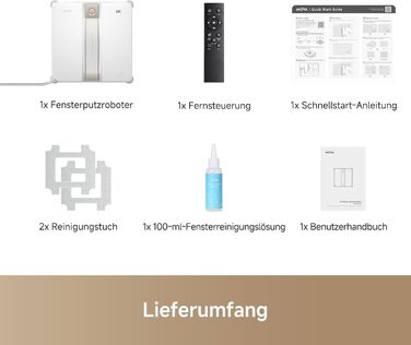 Робот для миття вікон MOVA N1, компактний, система подвійного розпилення, 8000 Па, безпечний, інтелектуальна навігація, повне покриття, все в одному