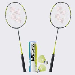 Ракетки) та 1 трубка Mavis 350 Yellow Medium Badminton Combo Set, 7 Play (2