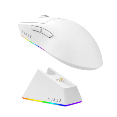 Ігрова бездротова миша Ajazz AJ139 V2 MC-3 Mod-White-3311