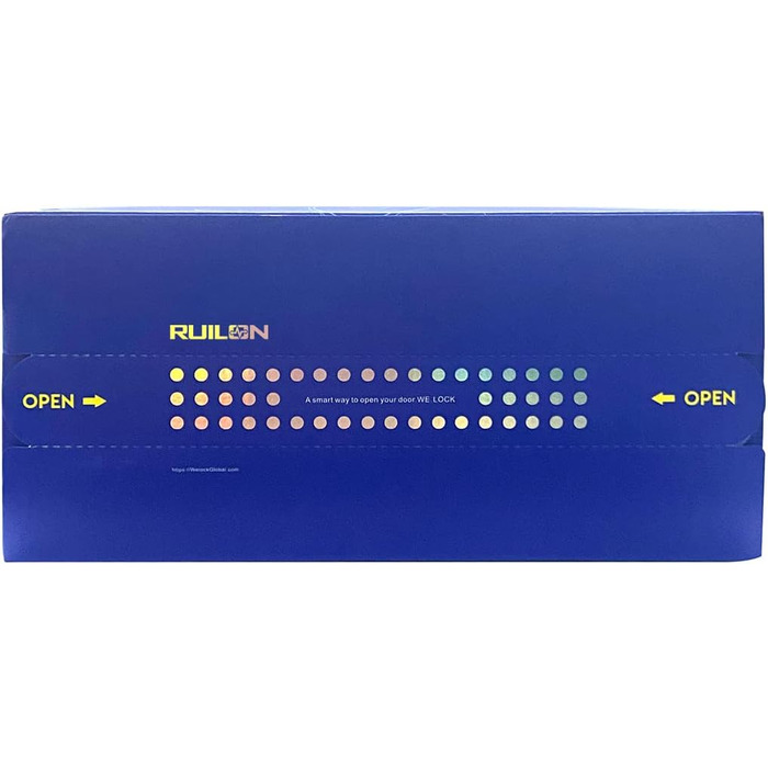 Електронний дверний замок WELOCK PCB41, IP65, RFID, APP, для дверей 50-100 мм (30/30 мм PCB45)