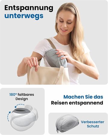 Масажер для очей BOB AND BRAD EyeOasis 3 Elite з підігрівом та охолодженням, маска для очей при мігрені, сухість очей, зняття стресу, покращення сну, подарунок для жінок та чоловіків