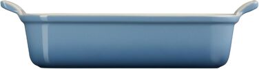 Форма для запікання Le Creuset прямокутна, 26x32 см, 2.4 л, кераміка, Chambray