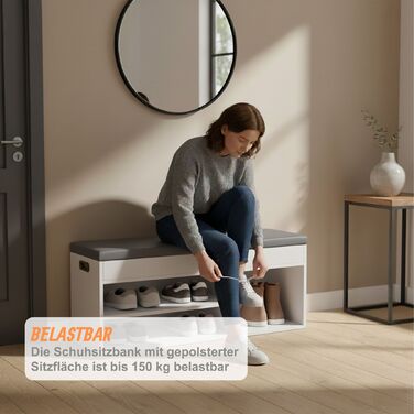 Сховище для взуття Relaxdays з місцем для зберігання