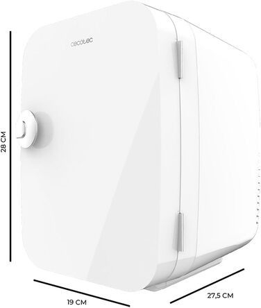 Холодильник Cecotec Bolero MiniCooling 25L Bahamas: 20L, 12-220V, для авто та кемпінгу, охолодження та обігрів, 7-65°C