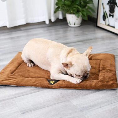 Лежак для собак BT Bear - миється, зручний, теплий (XL, коричневий)