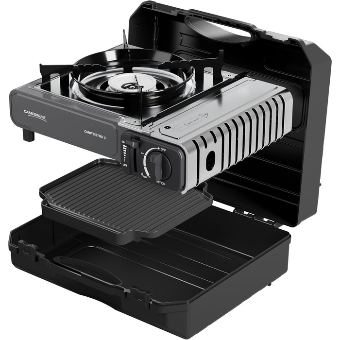 Газовий набір для кемпінгу Campingaz Camp'Bistro з грилем, 2.2 кВт, компактний, у кейсі
