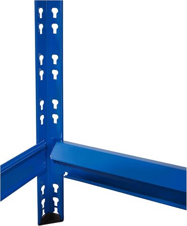 Металева стійка для шин 179x130x50 см, блакитна - 8-12 шин | Стійка для шин, стелаж для гаража, підвалу