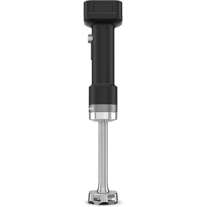 Блендер заглибний KitchenAid Go Cordless з акумулятором, 1л, чорний (матова чорна поверхня), з насадкою-міксером та подрібнювачем, нержавіюча сталь, захист від подряпин