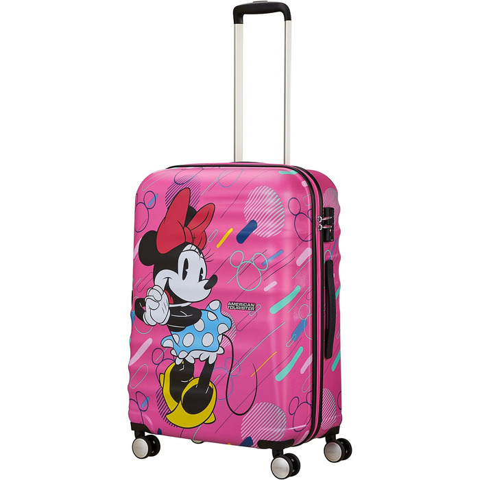 Дитячий багаж American Tourister Wavebreaker Disney, M(67 см - 64 л) Багатобарвний (Minnie Future Pop)