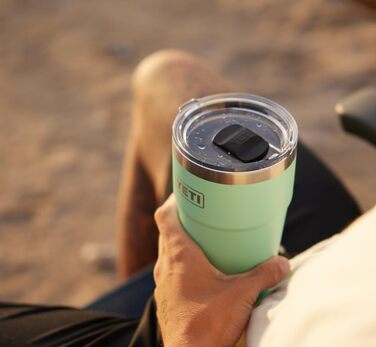 Термос YETI Rambler 591ml (20oz) з кришкою MagSlider, колір Firefly Yellow