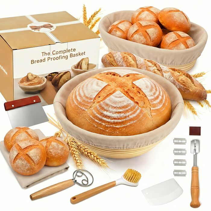 Набір для приготування закваски та випікання хліба (23 предмети)