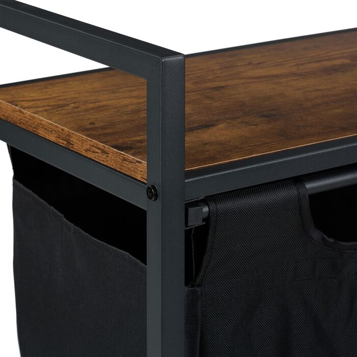 Сортувальник для білизни Relaxdays з полицею