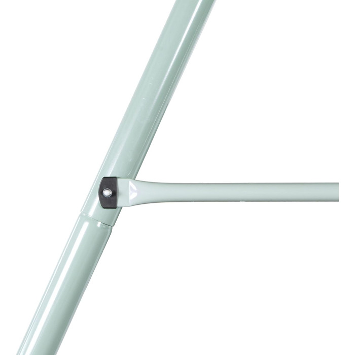 Гойдалка садова HyperMotion Storchennest з А-рамою для 2 осіб, зелена - 102 см, до 150 кг, UV-стійка