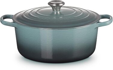 Запіканка чавунна Le Creuset Signature, Ø 28 см, 4,2 л, для всіх типів плит включаючи індукційну (Ocean)