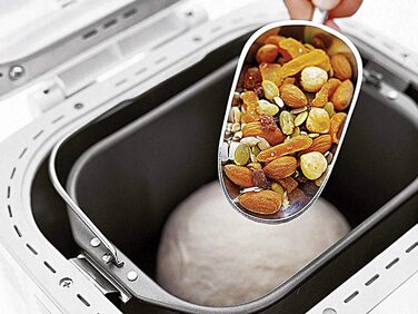 Хлібопекарська машина BEPER з антипригарним контейнером з ABS пластику, біла