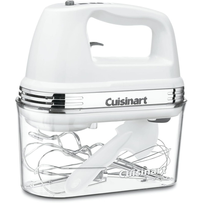 Електричний ручний міксер Cuisinart Power Advantage з 7 насадками | 200W | З кейсом для зберігання