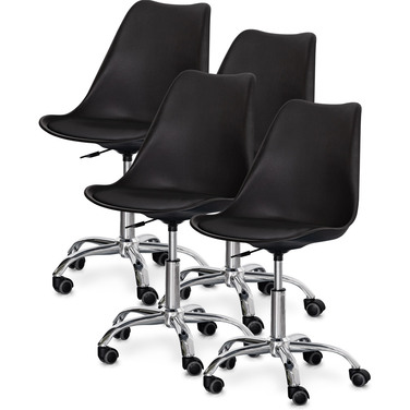 Комплект (4шт) крісло Evo-Kids Capri Black (арт. H-231 B/B-Х4)