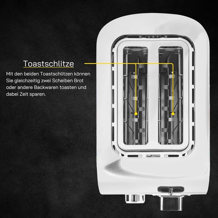 Г Тостер на 2 скибочки з насадкою для булочок 7 рівнів 850 Вт Дизайн графіті, 3010