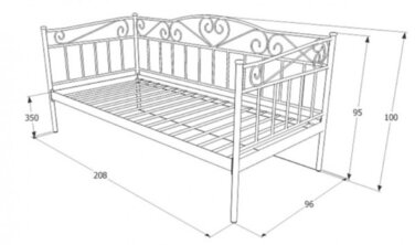 Ліжко BIRMA 90X200 біле