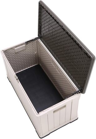 Садовий ящик для зберігання Lifetime 60089, 127x64x67 см, коричневий, стійкий до УФ-випромінювання