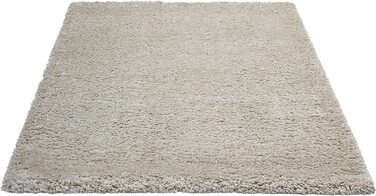 Килим для дому The carpet з високим ворсом 80х150 см бежевий