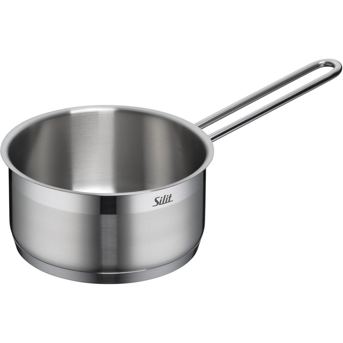 Набір каструль Silit Toskana Induktion 4-каструль, нержавіюча сталь, з кришкою з термоскла, не має покриття