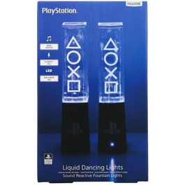 Рідкі танцювальні вогні, два звукові реактивні фонтани (22 см / 8,7''), що живляться від USB-кабелю, декор для ігрової кімнати та ігрові аксесуари