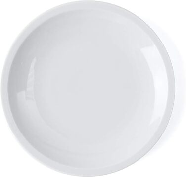 Білий, 20,5 х 20,5 х 2,5 см, 6 одиниць (25,5 см, тарілка плоска), 021 Coupform Katja