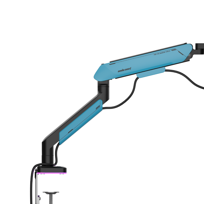 Настільне кріплення для монітора Anda Seat Stealth Pro II RGB 17’’-42’’ Blue