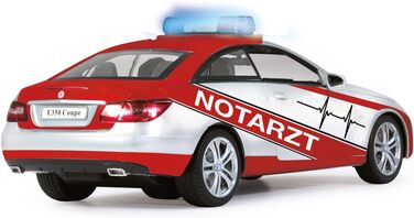 Модель Mercedes-Benz E350 Coupe 1:16 JAMARA 410023, 2.4GHz, звук сирени, сигналізація, світлові ефекти, 4 швидкості