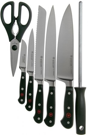 Набір ножів Wuesthof Classic з блоком 8 пр. (1090170701)