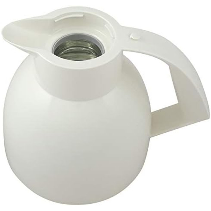 Термос Helios Day з нержавіючої сталі, 1.0 л, білий