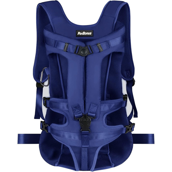 Рюкзак для собак PetBonus регульований XL темно-синій