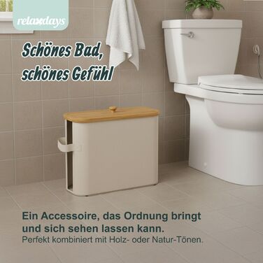 Тримач для туалетного паперу Relaxdays на 12 рулонів