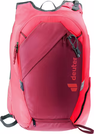Жіночий легкий рюкзак для лижних турів deuter Updays 24 SL, рубін-хібіскус, 24 л