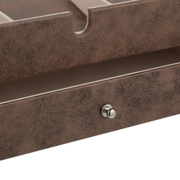 Скринька для прикрас Relaxdays з імітацією шкіри