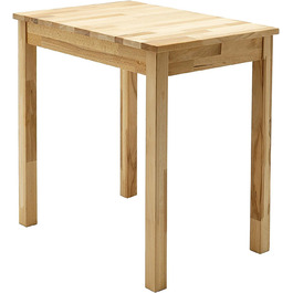 Стіл обідній Robas Lund Alfons з масиву бука, 70 x 50 см