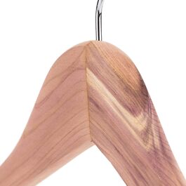 Вішак для одягу Hangerworld з кедрової деревини, 44 см, нековзний підвіс для штанів, захист від молі