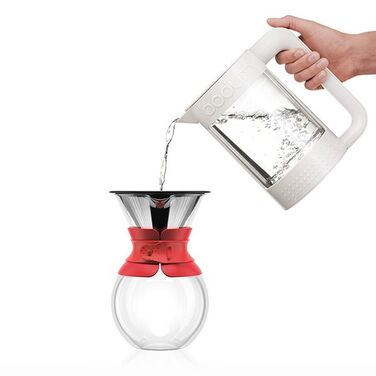 Кавник з силіконовим захисним фільтром, 1 л, Pour Over Bodum