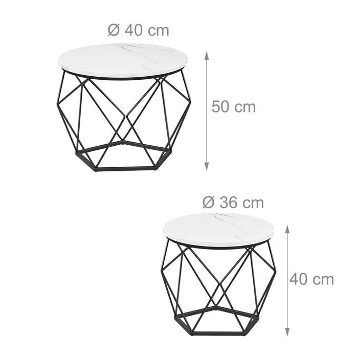 Набір журнальних столиків Relaxdays