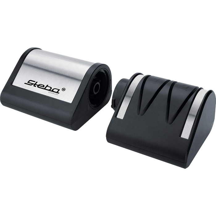 Електричний точило для ножів Steba KS 1 - для всіх типів ножів (метал, кераміка), алмазні диски, прецизійна система направляючих, змінна шліфувальна головка