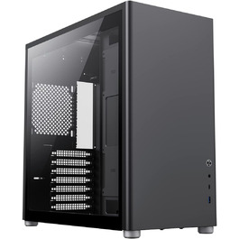 Ігровий корпус GameMax Spark Pro Cube ATX з двома загартованими скляними панелями, USB 3.0, Type-C, чорний