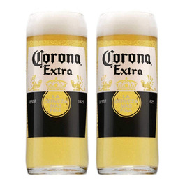 Пивні келихи Corona 2 шт. для пива, скляні, оригінальні