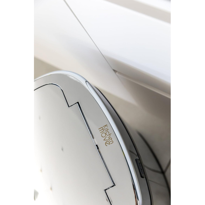 Автоматичний відро для сміття Kitchen Move Majestic, 58 л, нержавіюча сталь, сріблястий колір