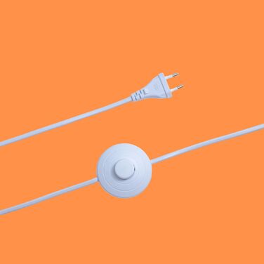 Лампа для читання з трьома полицями та льняним абажуром