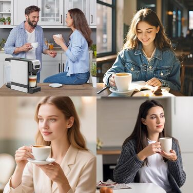 Кавомашина KOTLIE ST-550 Multi-Kapsel: 4-в-1 для Nes Original, Dolce Gusto, Mio та з меленої кави, 19 Bar, 7 рівнів