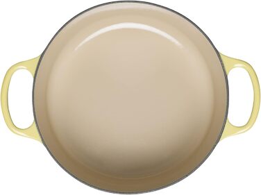 Le Creuset Signature Чавунна сковорода з кришкою, 24 см, 4.2 л, Citrus