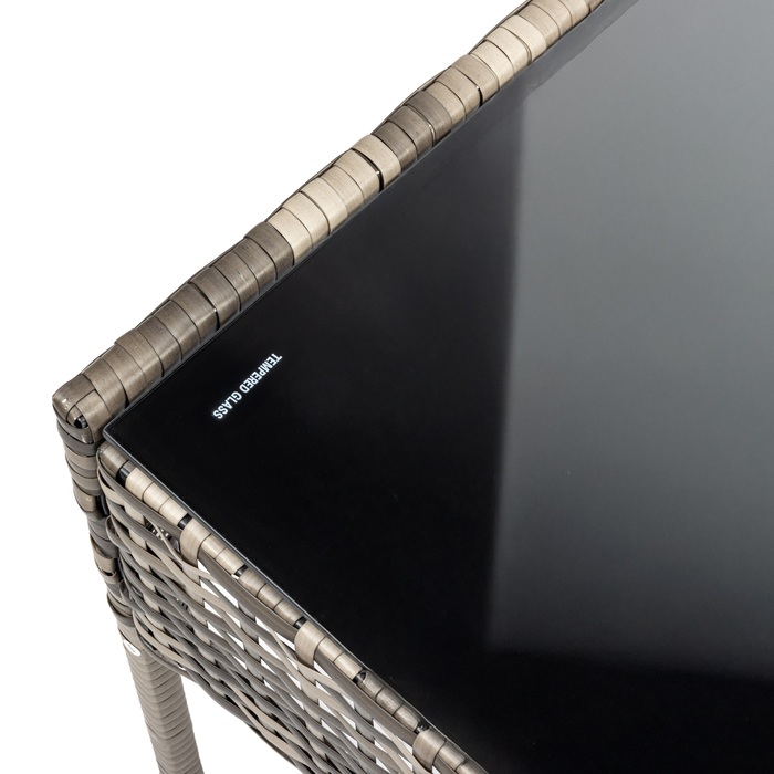 Комплект садових меблів Rino з ротанга, бежевий, 4 предмети