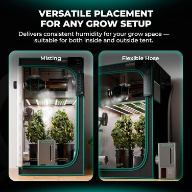 Зволожувач повітря для рослин MARS HYDRO 6л з таймером, ультразвуковий, для гроубоксів та теплиць