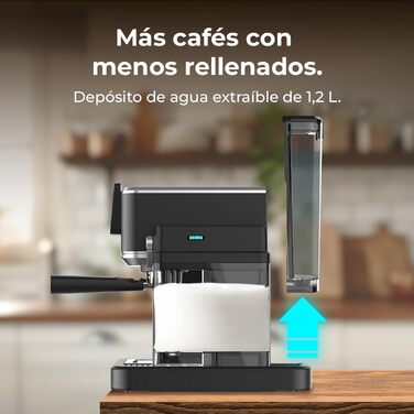 Еспресо-машина Cecotec Power Espresso 20: еспресо, капучино, холодний лате, 20 бар, професійна якість